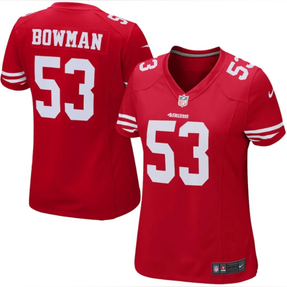 🎁Like New NFL Nike Red/White S/S Jersey- XL